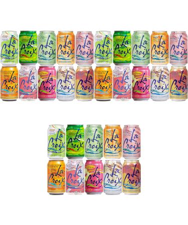 La Croix Lime Orange Cran-Raspberry Passionfruit Mango Hibiscus Coconut Grapefruit Key-Lime Tangerine Naturally Essenced Flavored Sparkling Water, Variety Pack, 12 oz Can (Pack of 10, Total of 120 Oz) 12 Fl Oz (Pack of 10)