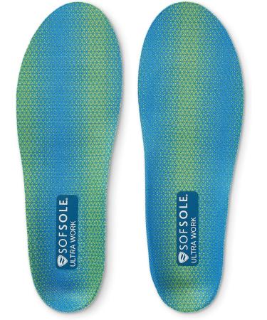 Ultra Work Insoles - Men's 7-13 - All-Day Support & Cushioning for Boots & Shoes - Buy Online on GoSupps.com
