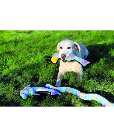 Rosewood Rope & Squeak Snake Plush Dog Toy - 69cm - All Breed Sizes - Buy Online on GoSupps.com