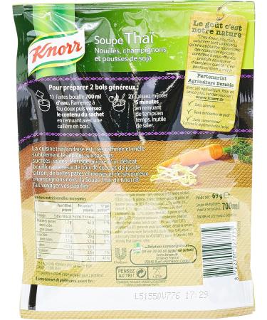 Knorr Thai Soup 69g For 2 People - Buy Online on GoSupps.com