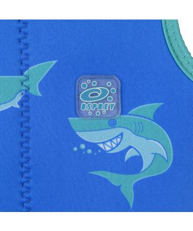 Osprey 2mm Neoprene Wrap Wetsuit for Baby/Toddler | Shark Design | 6-18 Months - Buy Online on GoSupps.com