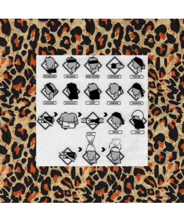 mumbi 30571 Leopard Mouth Nose Protection Stylish Face Covering for Safe International Shipping - Buy Online on GoSupps.com