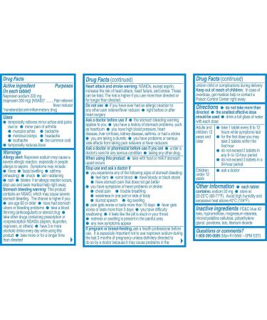 Aleve Caplets 24-Count x 2 - Fast Pain Relief Tablets - Buy Online on GoSupps.com