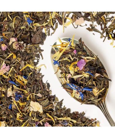 Good Mood Tea - St Johns Wort Infusion for Stress & Anxiety Relief - Natural Herbal Loose Leaf Blend (100g) - Buy Online on GoSupps.com