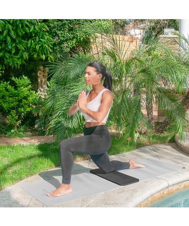 ProsourceFit 15mm Yoga Knee Pad & Elbow Cushion - Pain-Free Joints for Yoga, Pilates & Floor Workouts - Buy Online on GoSupps.com