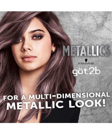 Schwarzkopf Got2b Metallics M83 Urban Mauve Hair Color - Permanent Dye - Buy Online on GoSupps.com