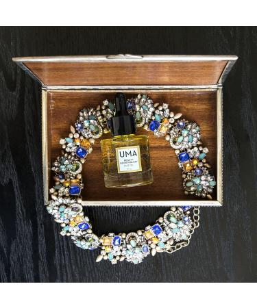UMA Beauty Boosting Day Face Oil - 100% Organic Hydrating Moisturizer for Sensitive Skin | Ayurvedic Vegan Paraben-Free Non-Toxic - 1 fl oz - Buy Online on GoSupps.com