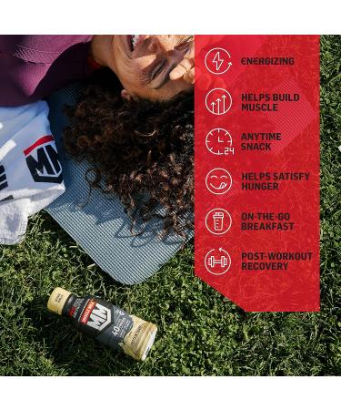 Muscle Milk Pro Advanced Nutrition Protein Shake 14oz Bottle 12 Pack - Slammin' Strawberry Flavor, 40g Protein, 1g Sugar, 16 Vitamins & Minerals, 6g Fiber - Workout Recovery - Buy Online on GoSupps.com