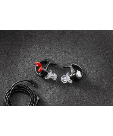 SureFire EP3 Sonic Defenders Filtered Earplugs - Reusable Double Flanged Design, Black, Medium - Buy Online on GoSupps.com
