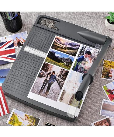 Moonsmile Paper Cutter  12 Inch Cut Length Heavy Duty Guillotine Paper Trimmer with Storage Drawer  Safety Guard  and Blade Lock  12-Sheet Capacity  Cardstock/Cardboard/Laminating Sheet AN22022 - Buy Online on GoSupps.com