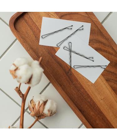 PARSHOR 150 Pcs Black Bobby Pins Set with Storage Box - 5cm Long Hair Grips for Women, Suitable for All Hair Types - Buy Online on GoSupps.com