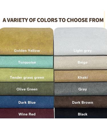 Azobur Self-Adhesive Microfiber Sofa Repair Patch - 6 Piece Set | Luxurious Gray Fabric Patch for Quick Sofa Fixes - Buy Online on GoSupps.com