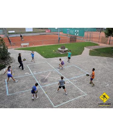 Schildkroet-Funsports Street Racket Set - Small, Multi-Colour | Unisex's Outdoor Game Set - Buy Online on GoSupps.com