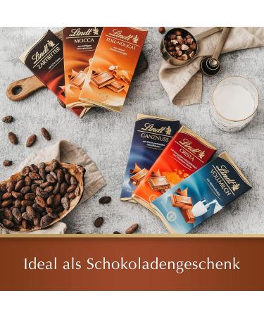  Lindt Lindt White Chocolate | 100g Table | Fine Melting White Chocolate | Chocolate Table | Chocolate Gift - Buy Online on GoSupps.com