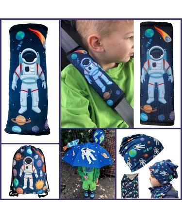 HECKBO Astronaut Kids Car Seat Belt Pads - Seat Belt Protectors for Booster Seats - Ideal for Car or Bicycle - 1 Piece - Buy Online on GoSupps.com