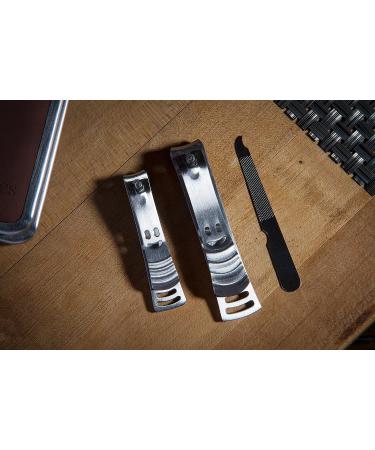 ManBasics Mens Nail Grooming Kit - Stainless Steel Nail Clippers Set for Men - Buy Online on GoSupps.com