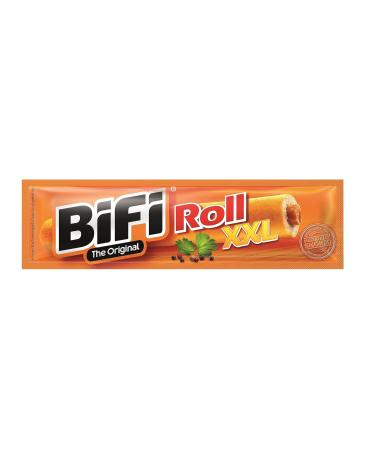BiFi Roll XXL - Pack of 48 (48 x 70g) | Hearty Large Salami Snack in Dough - International Shipping Available - Buy Online on GoSupps.com
