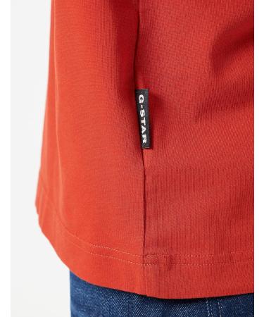 G-STAR RAW Men's Autograph Boxy R T T-Shirts L Orange (Rooibos Tea D23725-c784-g052) - Buy Online on GoSupps.com