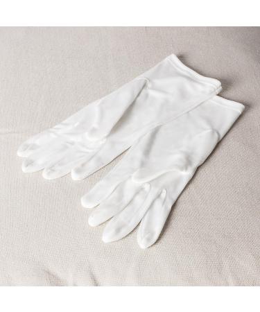 Jasmine Silk Ultimate Pure Silk Moisturising Gloves for Adult Eczema Hands - Unisex | One Size - Buy Online on GoSupps.com