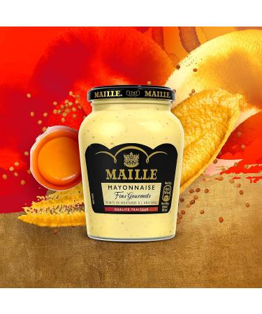 Maille Mayonnaise Nature Fins Gourmets Jar 320 g - Buy Online on GoSupps.com