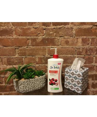 St. Ives Intensive Healing Body Lotion, Cranberry & Grapeseed Oil 21 oz - Buy Online on GoSupps.com