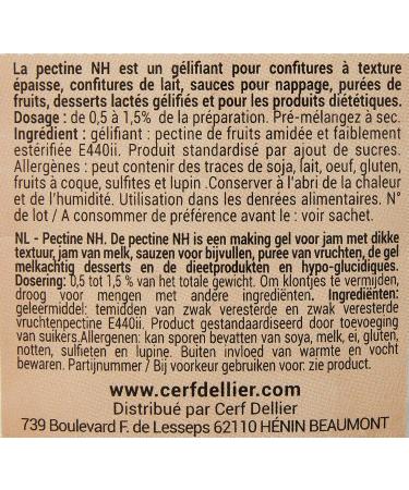 PATISDECOR - P2052 - Pectin 325NH powder - 125g - Buy Online on GoSupps.com