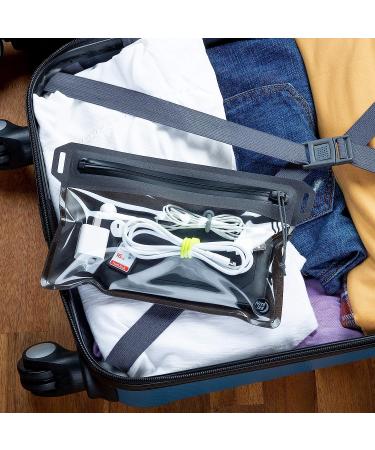 Nite Ize Runoff Waterproof Travel Pouch - Small Charcoal | 100% Waterproof Zipper, Touchscreen Friendly, Ideal for Phone, Travel & Outdoors - Buy Online on GoSupps.com