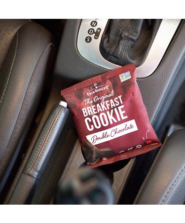 Erin Baker's Original Double Chocolate Breakfast Cookies - 12 Cookies (3 oz each) - Buy Online on GoSupps.com