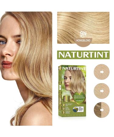Natureint Hair Color 9N Honeyblond 170ml - Ammonia-Free & Naturally Enriched - Buy Online on GoSupps.com