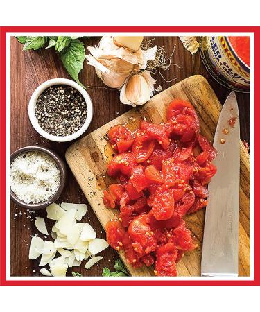 Tuttorosso Crushed Tomatoes with Basil 15oz Cans 6-Pack - Gluten Free & Vegetarian Recipe - Buy Online on GoSupps.com