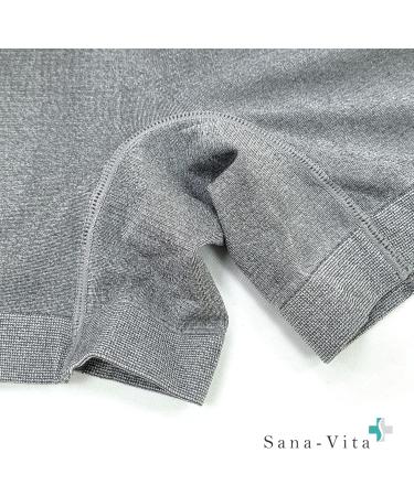 High Waist Spandex Shorts for Elderly | Deep Pockets & Hip Protection | Fall Injury Prevention Undergarment - Grey Medium - Buy Online on GoSupps.com