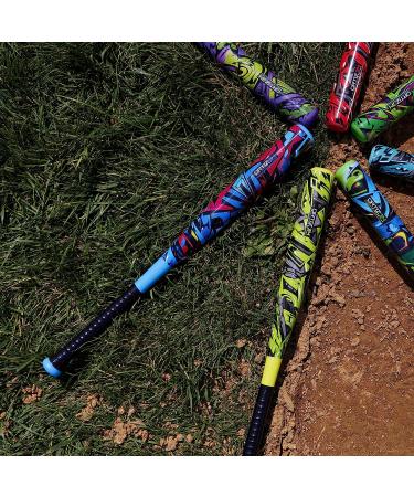 Ortiz34 Grand Slam Set - Graffiti Plastic Bat, 3 Balls, 4 Throw Down Bases Blue - Buy Online on GoSupps.com