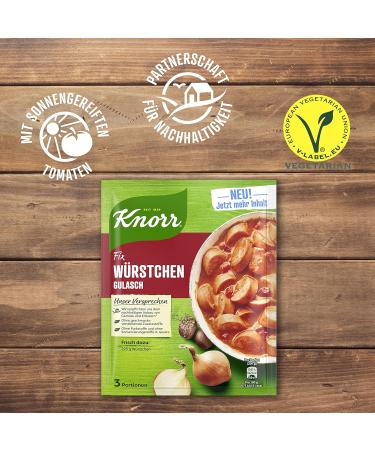 Knorr Fix Sausage Goulash Seasoning Mix - 44g for Delicious Meat Dishes | International Shipping Available - Buy Online on GoSupps.com