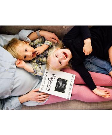 Pearhead Pregnancy Journal & Keepsake Book - Gender Neutral Memories Album for Baby Boy or Girl - Black and White Design - 1 Count - Buy Online on GoSupps.com