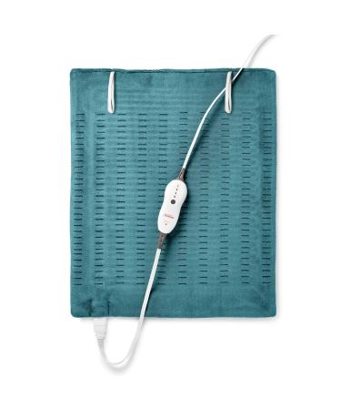 Sunbeam Heating Pad for Back  Neck  and Shoulder Pain Relief with Auto Shut Off  XXL Large 20 x 24  Teal XX-Large