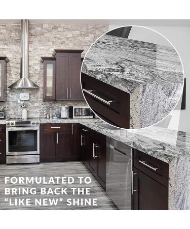 Hope's 22oz Streak-Free Multi-Surface Cleaning Spray for Stone, Laminate, Corian, Granite, Quartz, Marble - Pack of 2 - Buy Online on GoSupps.com
