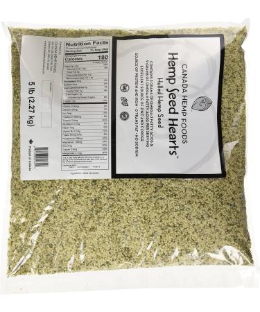 Canada Hemp Foods Natural Hemp Seeds 5 Pound Bag - Buy Online on GoSupps.com