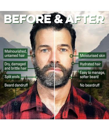 Gnarly Joe Beard Softener and Face Cream - 75 ml - Natural Beard Balm with Triple-Whipped Cocoa & Shea Butter - Beard Conditioner for Men - Peppermint and Highland Pine Scent - Buy Online on GoSupps.com