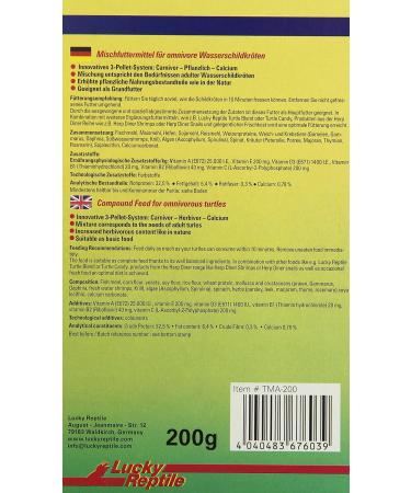 Buy Lucky Reptile Turtle Mix for Adults - 200g Pack | International Shipping Available - Buy Online on GoSupps.com