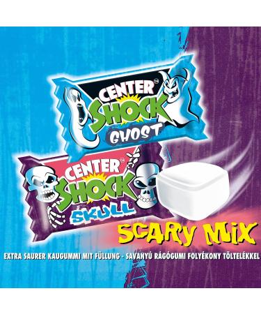 Center Shock Scary Mix - 100 Chewing Gums Box | Ideal for Birthdays Pi atas Candy Bars & School Bags - 400g - Buy Online on GoSupps.com