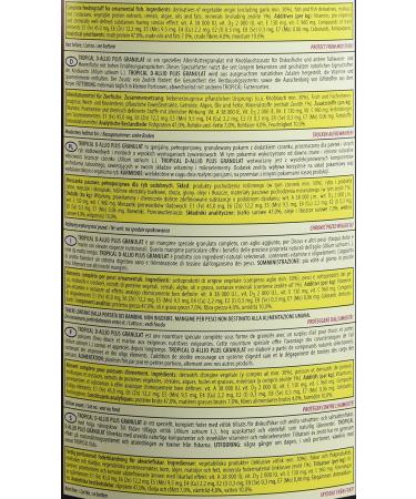 D-ALLIO Plus GRANULATE 1000ml / 600g - Multi-ingredient flake food for fish with garlic - Buy Online on GoSupps.com