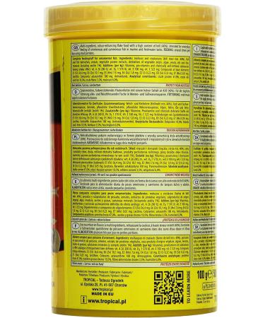 Krill Flake 500ml / 100g - Super appetizing food for freshwater and marine fish in flakes - Buy Online on GoSupps.com