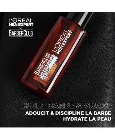 L'Or al Men Expert - Expert Routine Kit for Men - Beard & Face Care - With Cedarwood Essential Oil - For All Skin Types - BarberClub - 4 Products - Buy Online on GoSupps.com