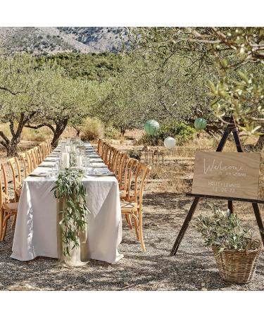 Shop Ginger Ray Candle Holder Glass Decoration with Wooden Base | Wedding & Party Candle Holders - International Shipping Available - Buy Online on GoSupps.com