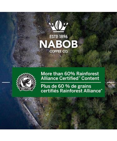 Nabob Organic Gourmet Blend Ground Coffee 915g & Biluocun Nabob 100% Colombian Coffee 100% Compostable Pods 56 count (Pack of 1) 915 g (Pack of 1) Coffee + Pods 56 count (Pack of 1) - Buy Online on GoSupps.com