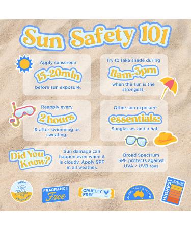 Bondi Sands Fragrance Free Daily Face Sunscreen SPF 50 | Hydrating UVA/UVB Protection, Non-Greasy & Water Resistant | 2.53 Oz/75 mL - Buy Online on GoSupps.com