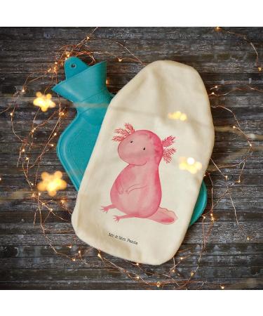 Mr. & Mrs. Panda Warm Bottle Axolotl - Perfect Gift for Kids & Girlfriends | Love & Wisdom | Cozy Grain Pillow - Buy Online on GoSupps.com