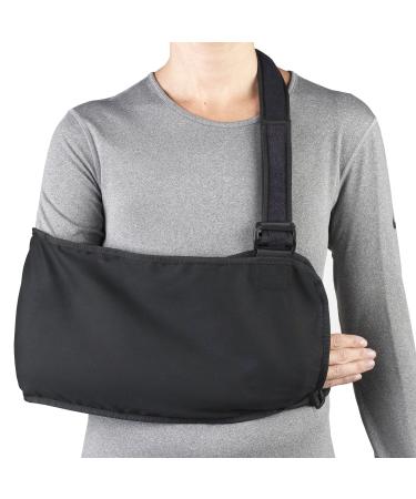 OTC Left Or Right Arm LightweightShoulder Immobilizer Black