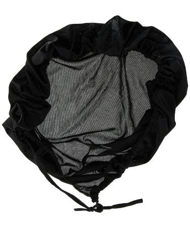 Stay On Satin Hair Wrap Cleaning Fiber Drawstring Bonnet - Assorted Colors - 1 Pack | Longer Hair Care for Women | Sleep and Maintain Healthy Hair - Buy Online on GoSupps.com