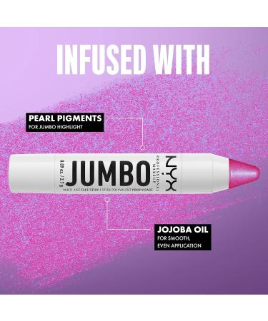 NYX Professional Makeup Highlighter Stick - Blueberry Muffin | Vegan & Cruelty-Free | 2.7g - Buy Online on GoSupps.com